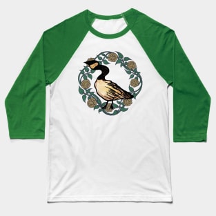 Canadian Goose Art Baseball T-Shirt